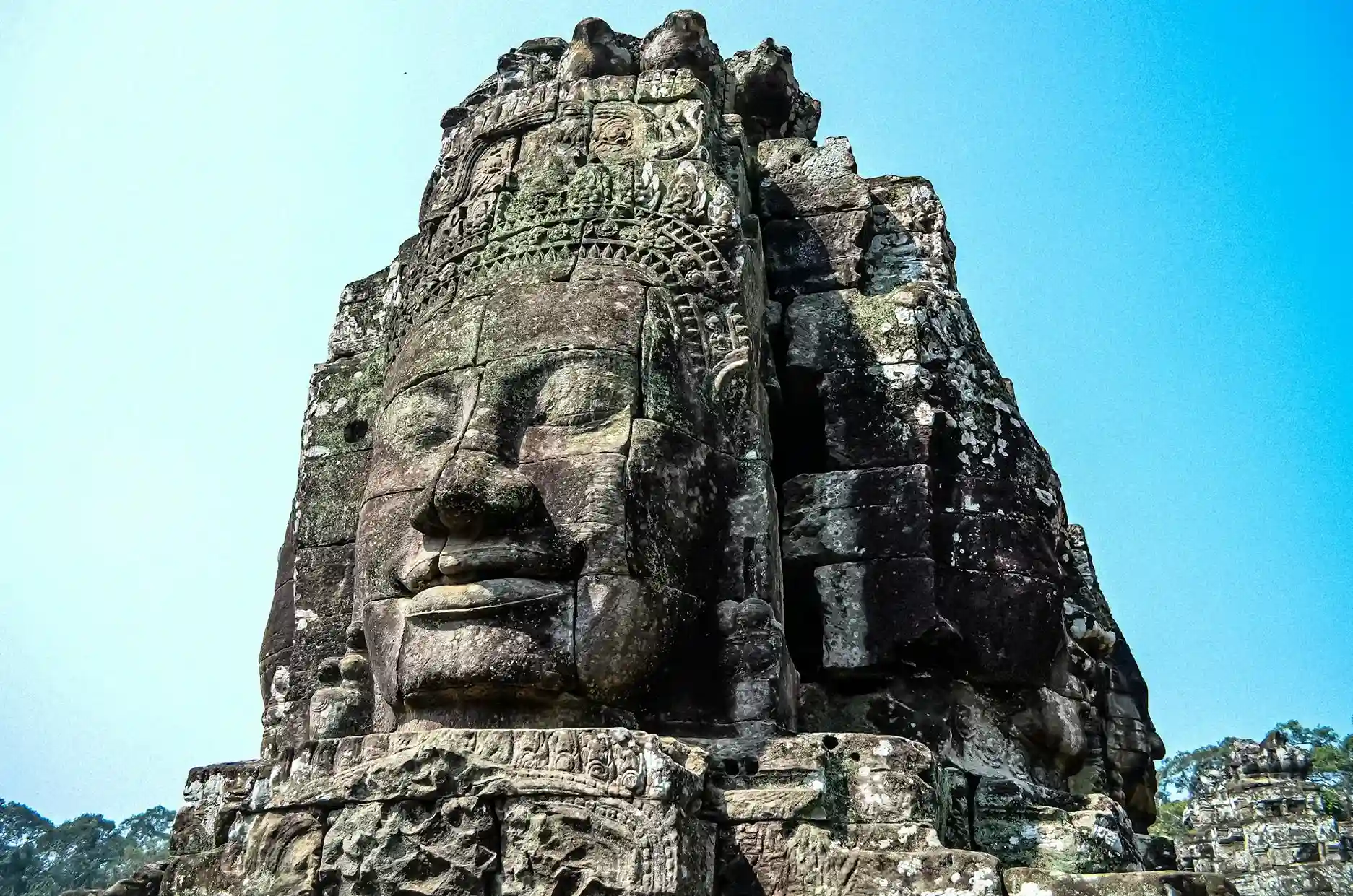 monumento antiguo del templo en camboya