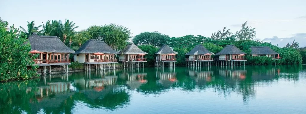 suites de lujos donde se pude disfrutar de la vista del mar en la isla mauricio