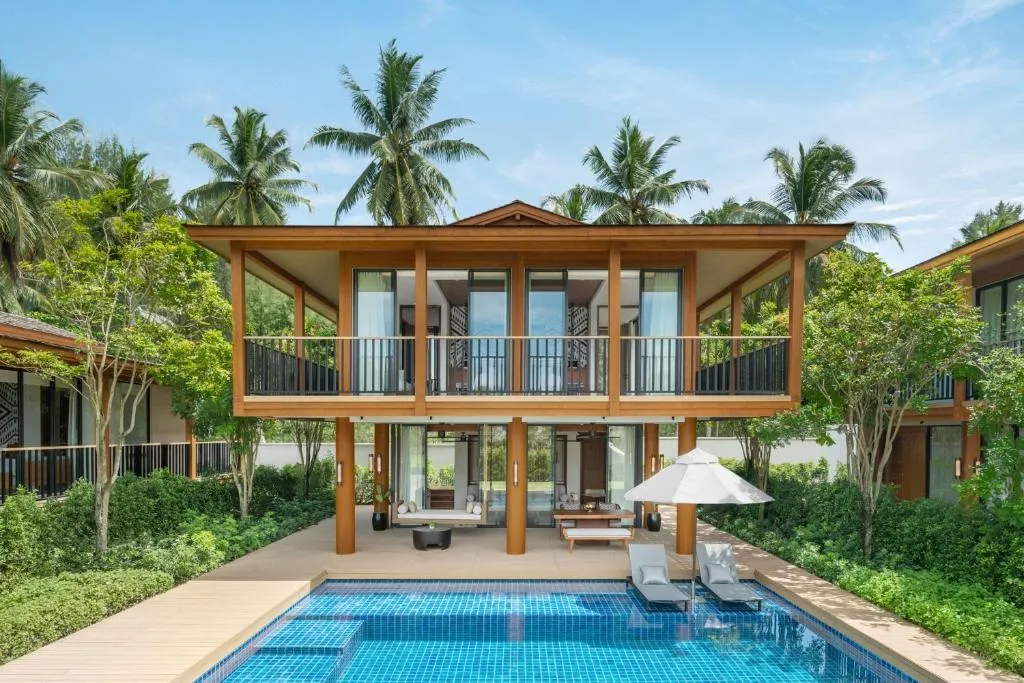 lujoso spa del hotel JW Marriott Khao Lak Resort donde vas a poder relajarte y descansar.