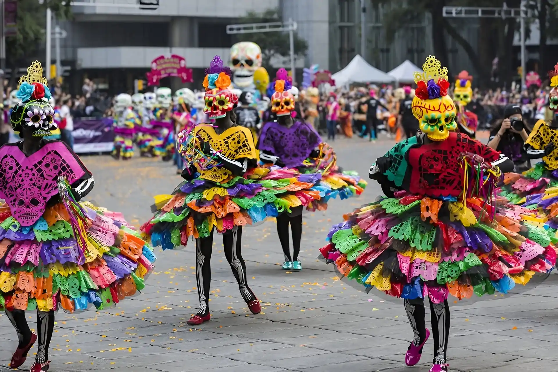carnaval colorido en México