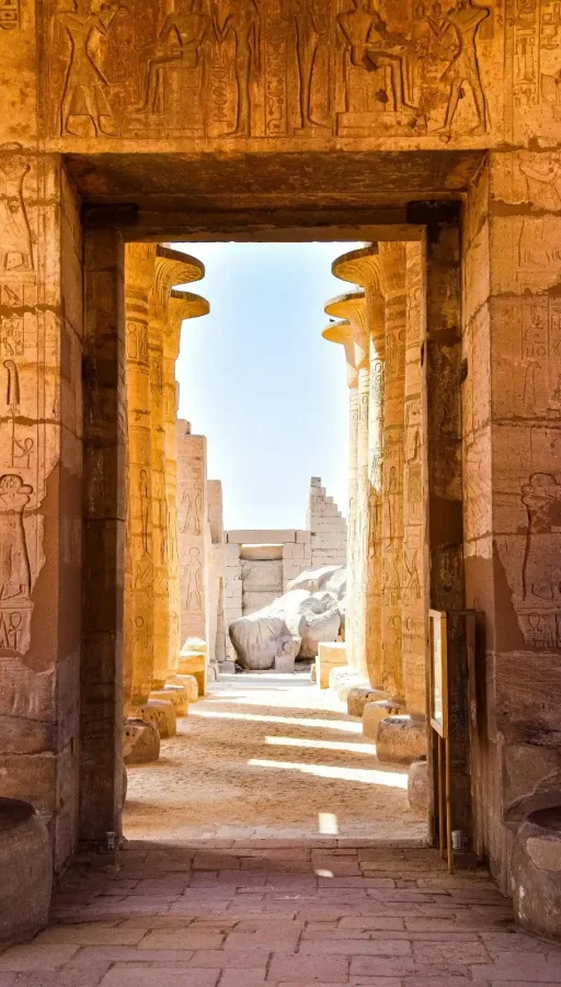 sitio histórico en Egipto un viaje a través del tiempo.